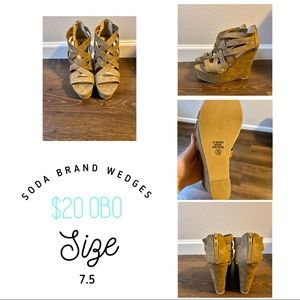 Soda brand wedges